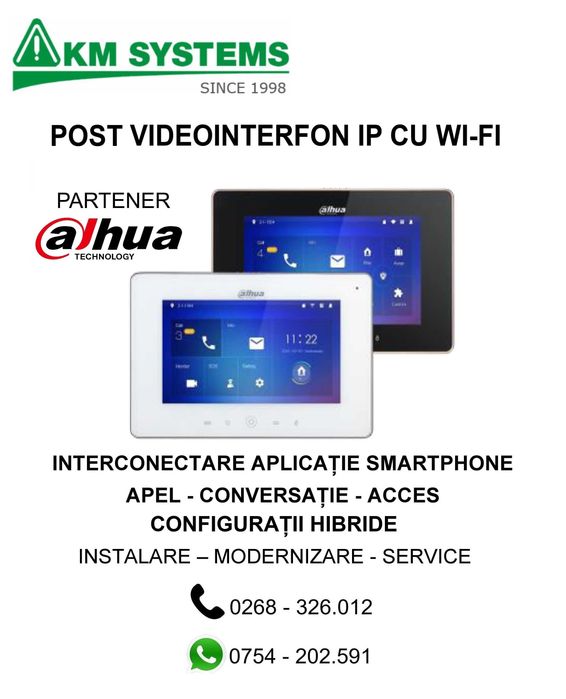 VIDEOINTERFOANE INTELIGENTE case - vile - rezidentiale