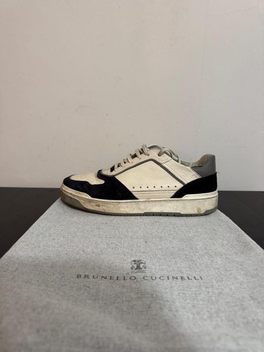 Brunello Cucinelli белые кроссовки оригинал