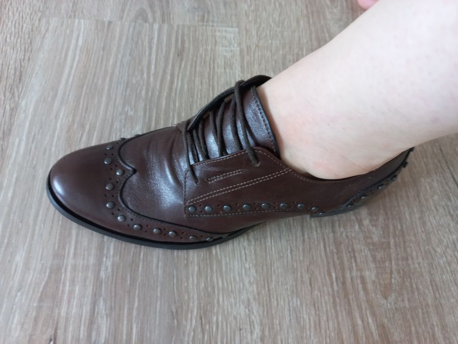 Pantofi piele naturala