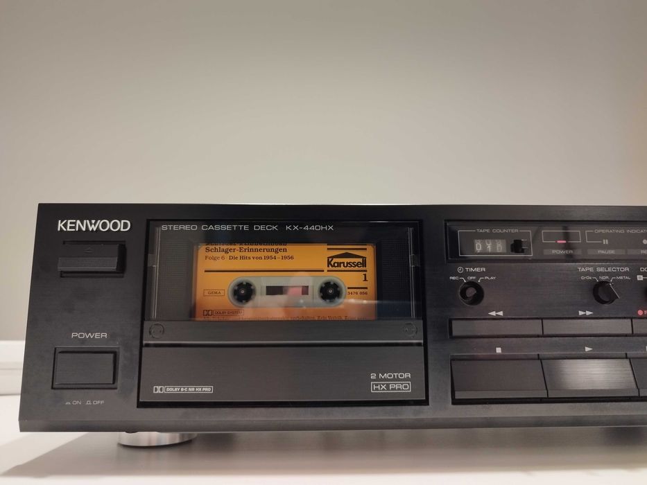 Stereo Casette Deck KENWOOD KX-440HX - Vintage/made in Japan
