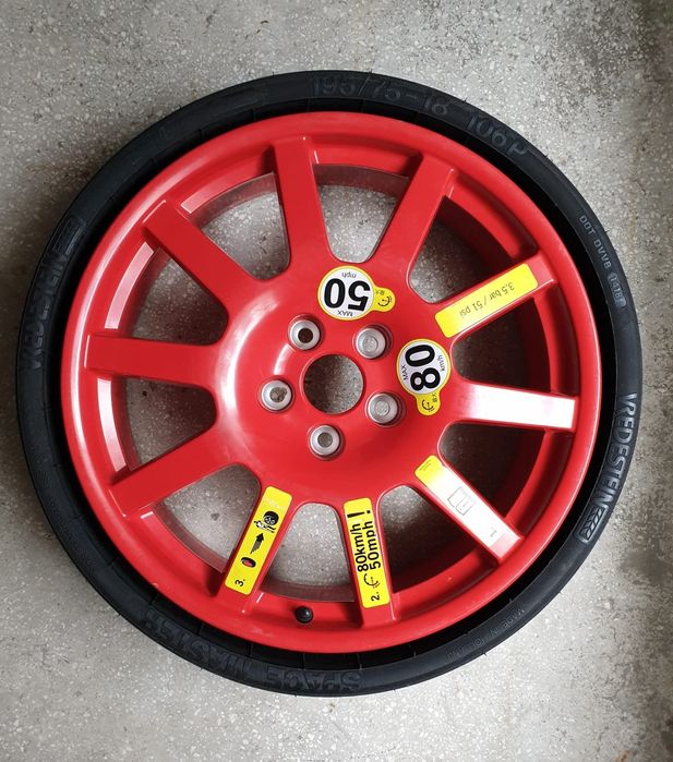 Roata rezerva Audi pe 18 Q8 Q7 Touareg Porsche roti anvelope jante jen