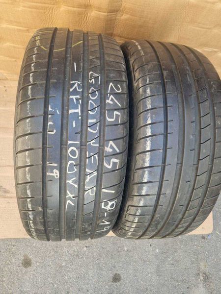 2 Goodyear R18 245/45
летни гуми Runflat 
DOT4319