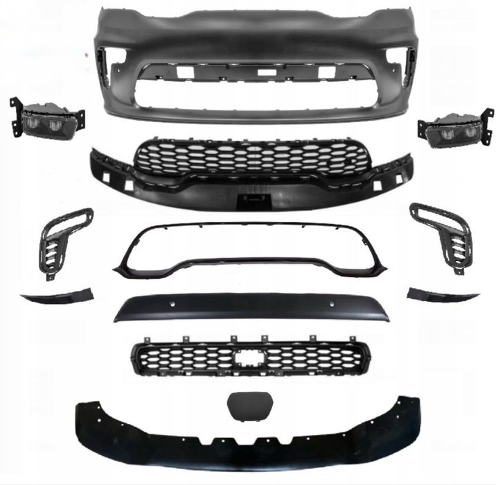 Комплект предна броня Dodge Durango SRT 2021+