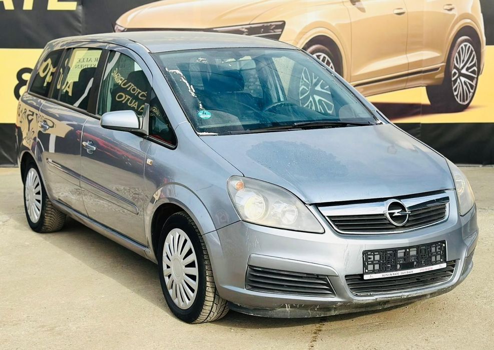Opel Zafira, 1.9 diesel, 2006, RATE CU BULETINUL,  AVANS 0