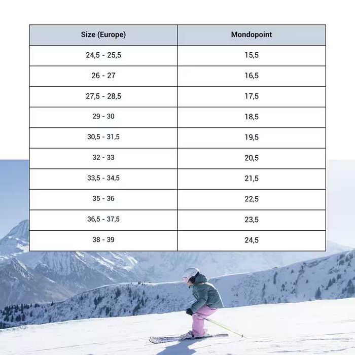 WEDZE Детски ски обувки 500