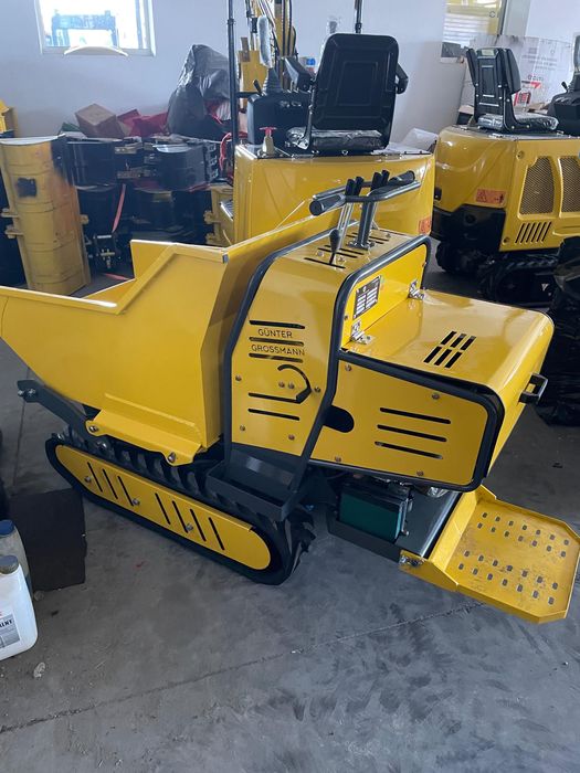 Верижен Мини Самосвал товар 500 кг BRIGGS&STRATTON 10 к.с. ширина 86см