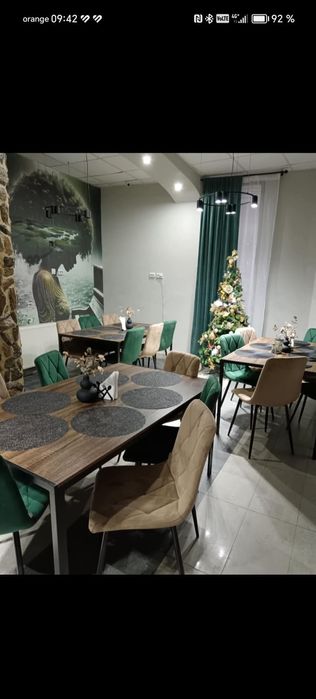 Vând set mese pentru restaurant