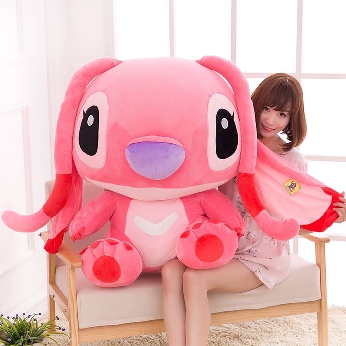 Jucarie de plus Angel, masura uriasa, 120 cm, Lilo & Stitch, NOU