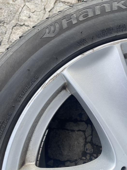 Два комплекта гуми с джанти,ОЕМ БМВ Х5  Е70 255/55/18