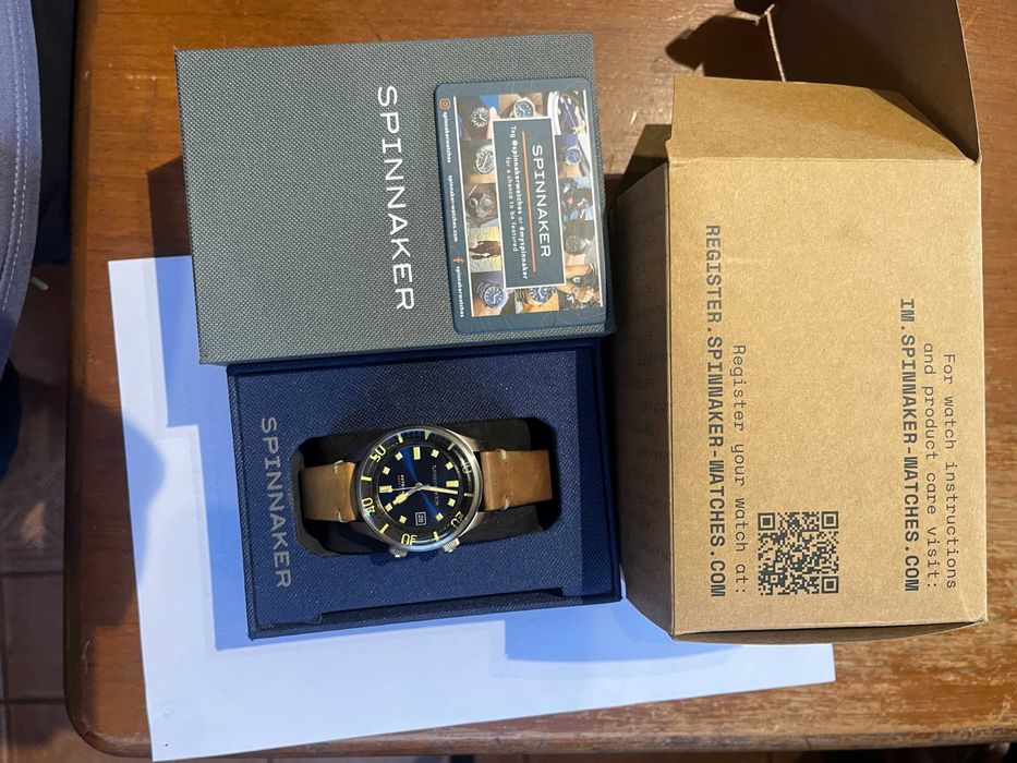 Ceas Spinnaker Bradner Tidal Blue Automatic.