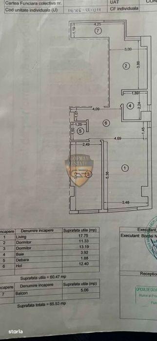 Apartament 3 camere 6/7 | FALEZA NORD | Centrala gaz | Mobilat | Spati