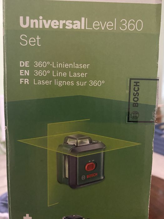 Лазарен нивелир BOSCH