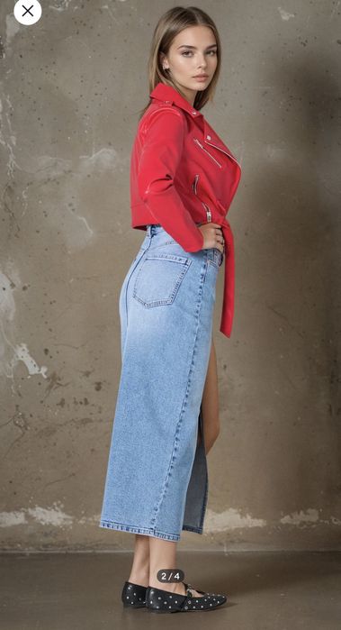 Дамска дънкова пола