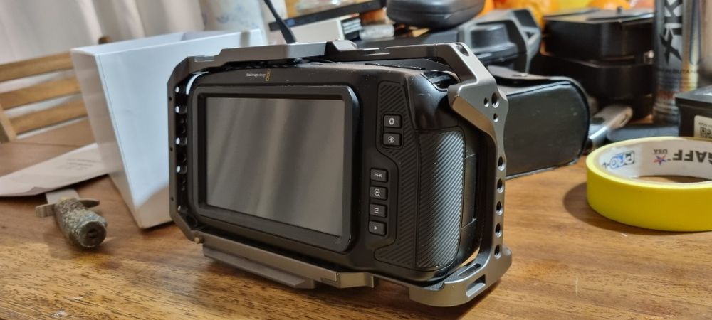 Blackmagic Pocket 4K + Metabones speedbooster Canon EF0.64x
