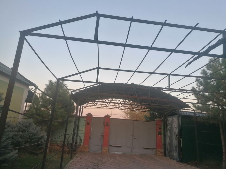 Продается металл от навеса