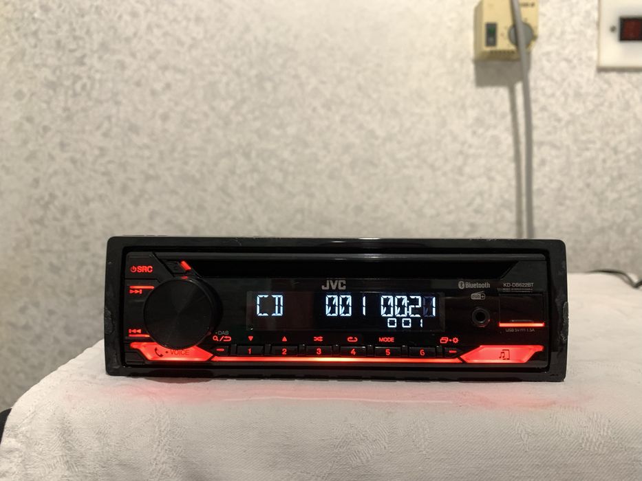 Авто Cd JVC Bluetooth