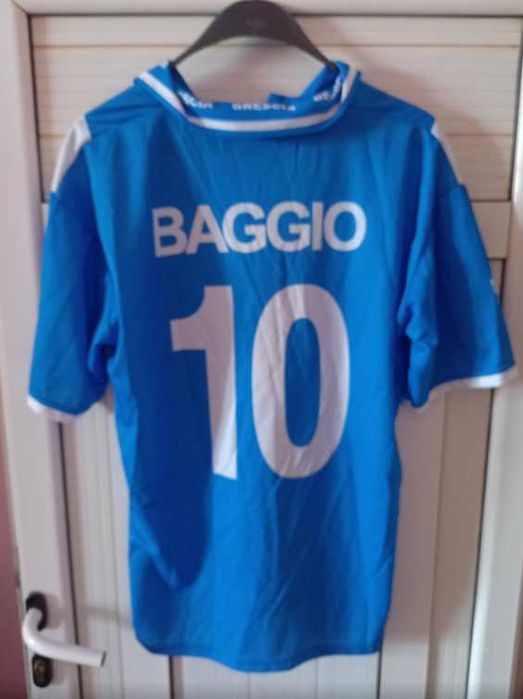 Уникална оригинална фланелка на великия Роберто Баджо - Бреша