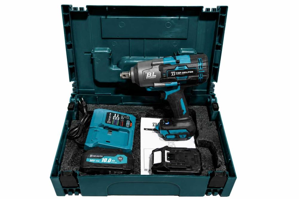 Pistol impact Top Helper 36V brushless cu acumulator 10Ah