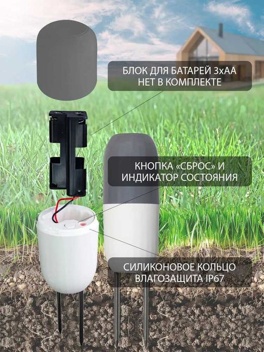 Умный Wi-Fi датчик почвы ROXIMO SWTH10