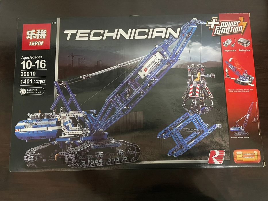 Конструктор Lepin 20010 Гусеничный кран (аналог Lego 42042)