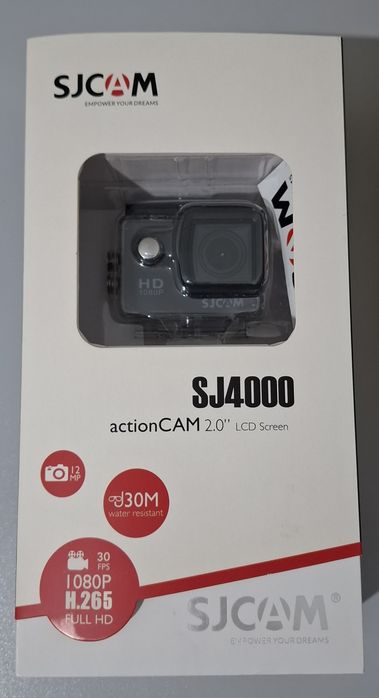 Экшн-камера SJCAM SJ4000 Black — почти новая