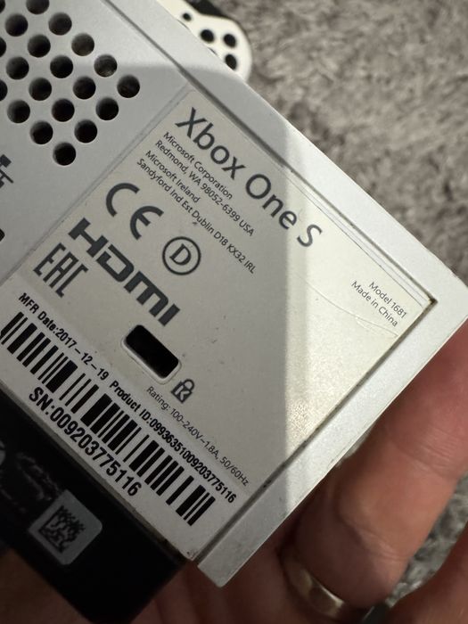 Xbox one S 1 tb