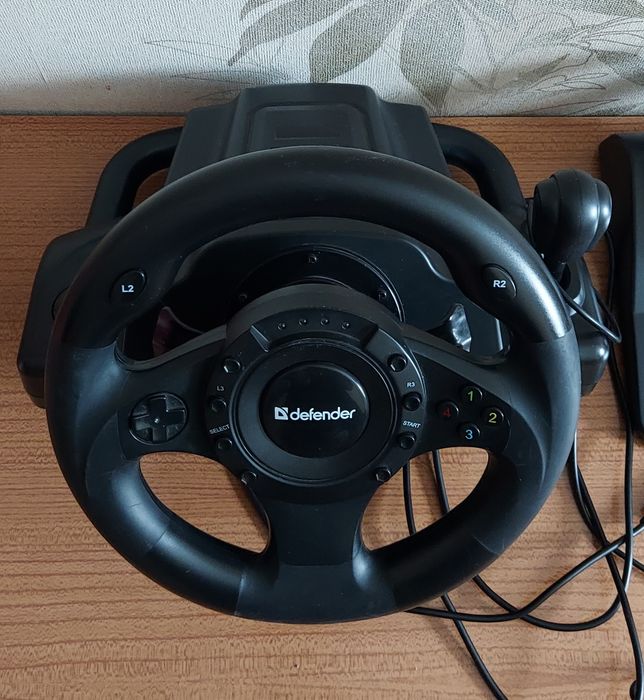 Продам игровой руль Defender Forsage Drift GT
