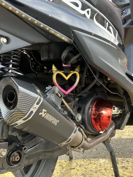 Мопед скутер Maxi LiYa макси лия