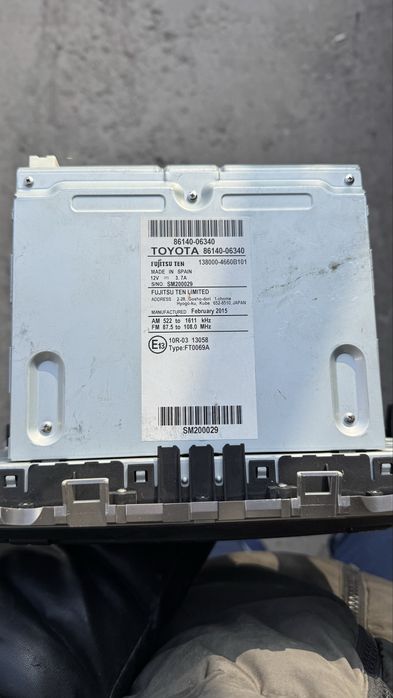 Андройд на toyota camry 50 европеец