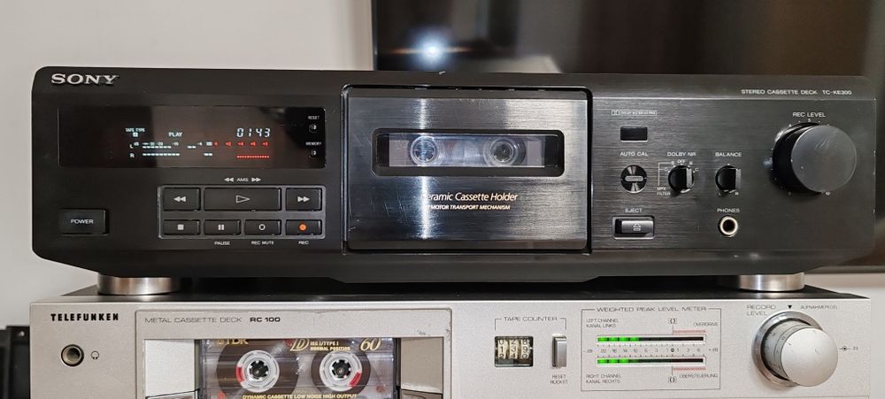Casetofoane deck Sony TC-K390 și TC-WE 475