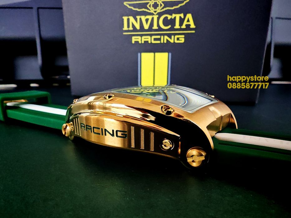 INVICTA Racing Monza Gold/Green, Инвикта нов ръчен часовник
