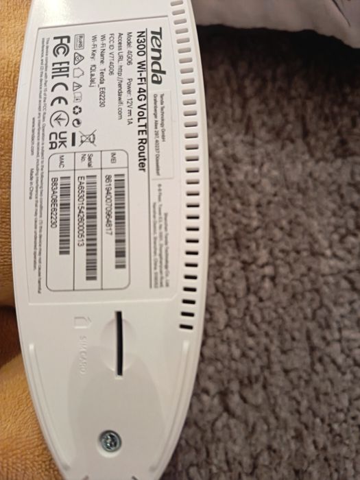 Router 4G LTE Tenda