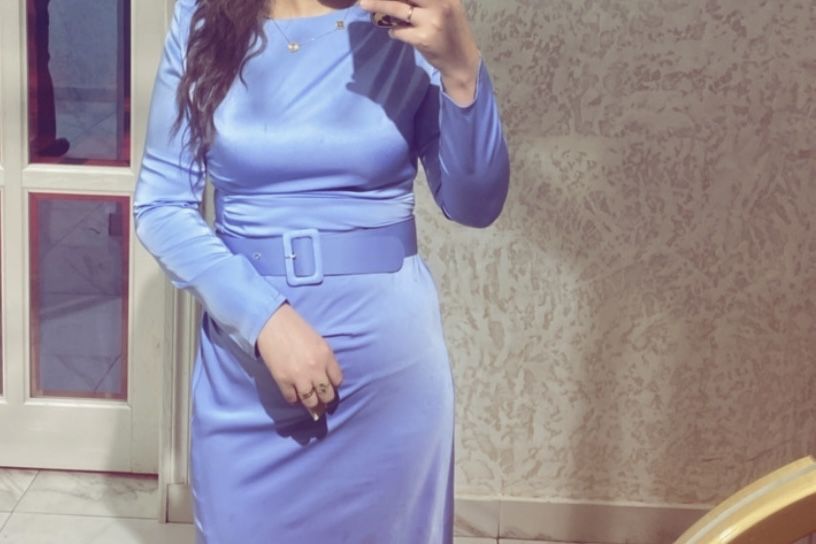 Атлас вечерный көйлек