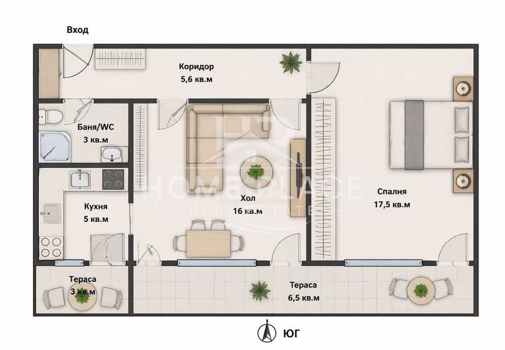 Продава се Двустаен апартамент в Варна, Чайка - 61 кв.м за 1547 €/кв.м - Снимка #5