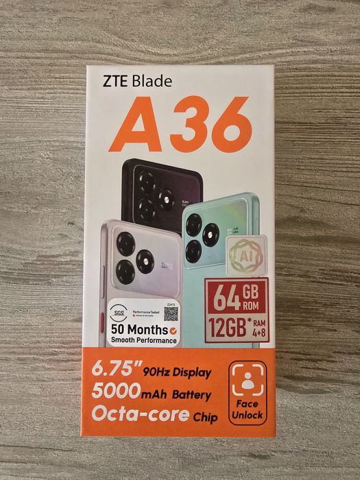 Продам телефон ZTE Новый