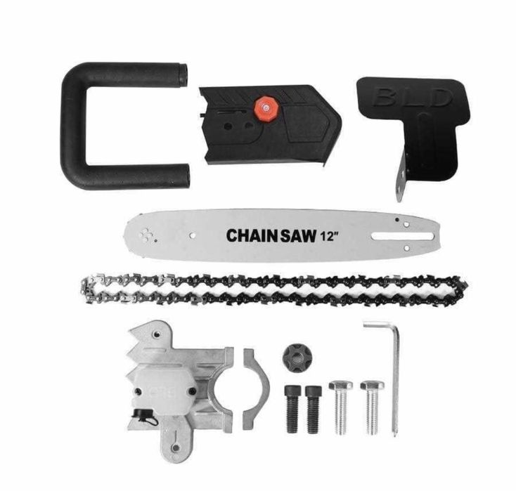 Приставка резачка за Ъглошлайф Флекс.комплект верига,дъска,предпазител