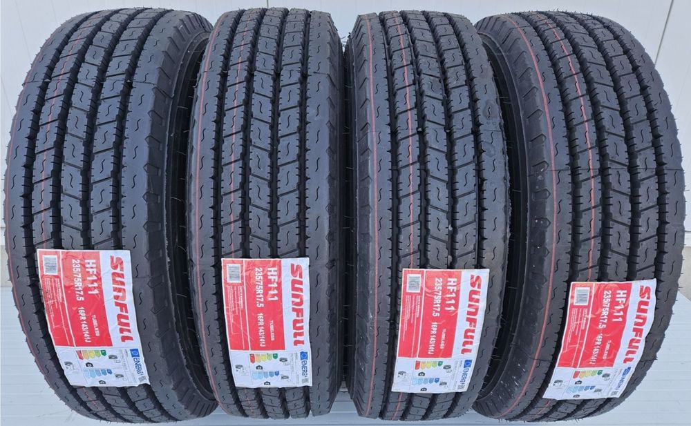 235/75 R17.5 143J 16 pliuri SUNFULL HF111 Anvelope directie / remorca M+S