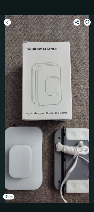 Dispozitiv curatare geamuri interior exterior