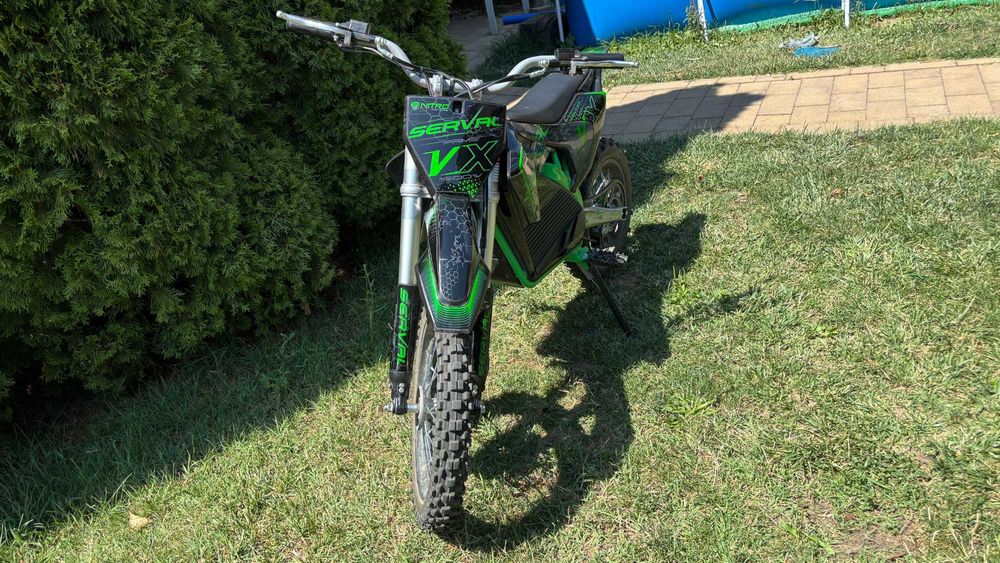 Moto enduro / cross electric copii (Nitro Serval VX 1600W)