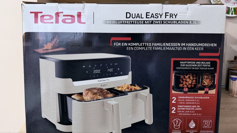 Airfryer Tefal - Dual Easy Fry
