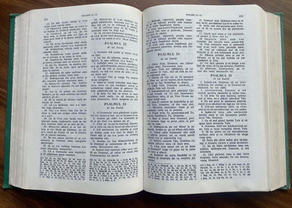 Biblia sau Sfanta Scriptura Justinian 1975