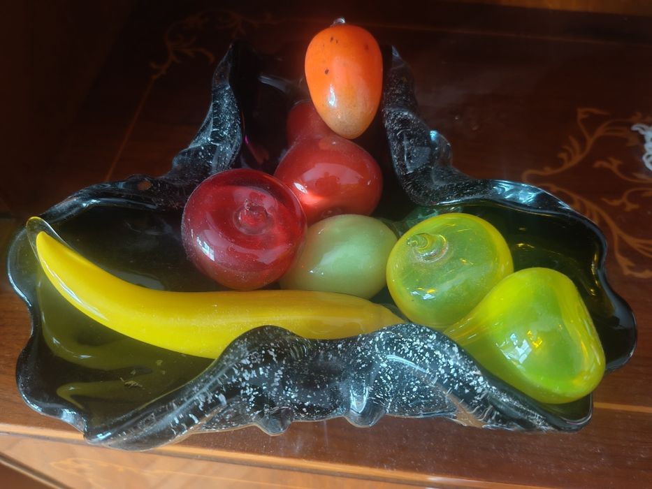 Bol fructe sticle de Murano