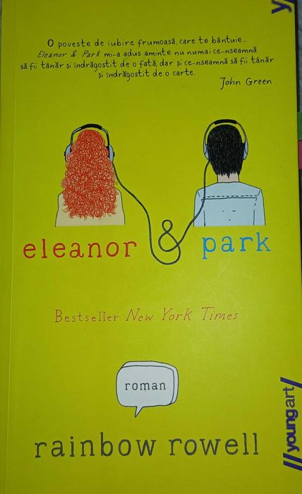 Eleanor & Park- Autor: Rainbow Rowell + gratuit jurnal de lectură