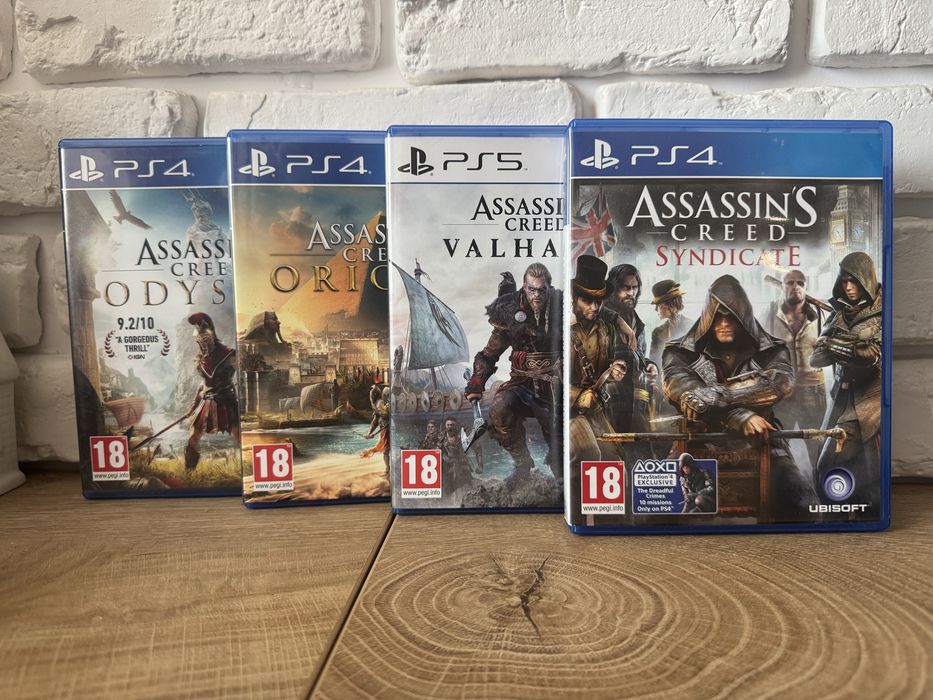 Игри за PS4 / PS5: Assassin’s Creed (Origins, Syndicate)