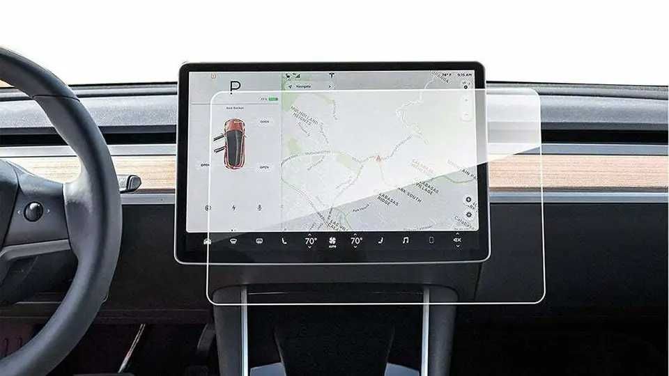 Sticla Folie Protectie PREMIUM Ecran Display Navigatie Tesla Model 3 Y