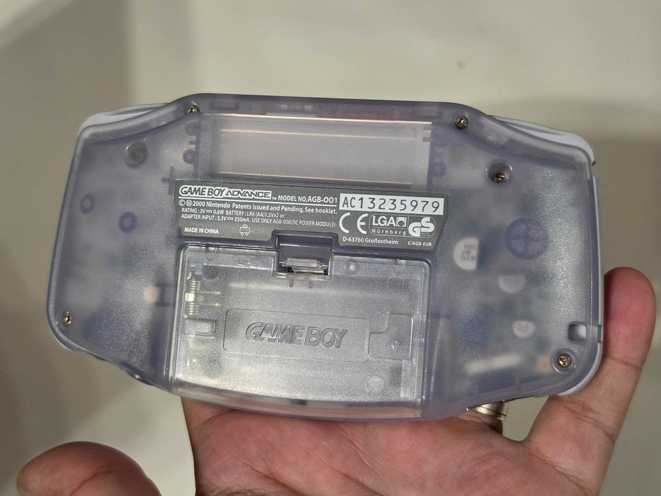 Nintendo Gameboy Advance Transparent