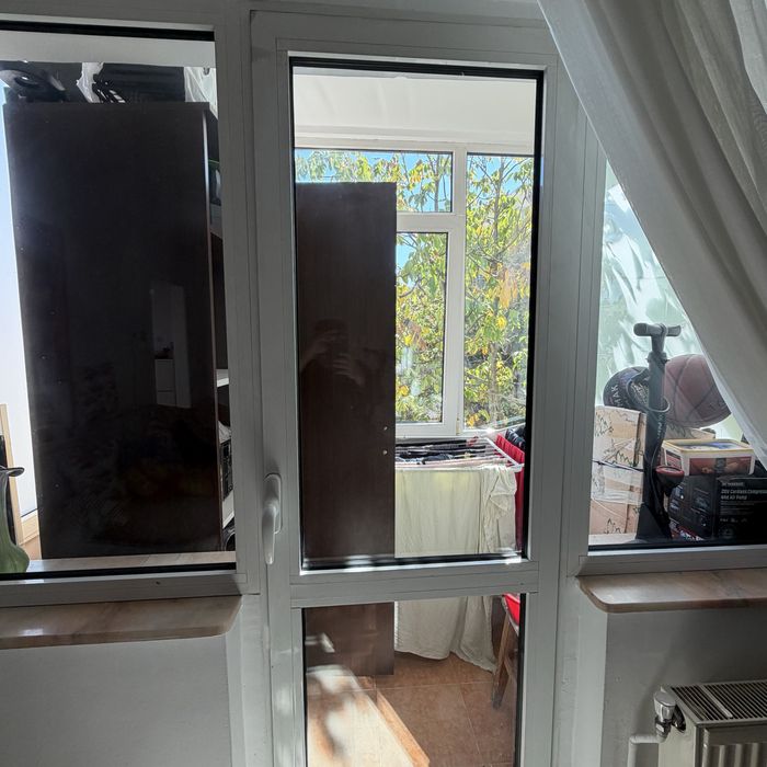 Usa si geam termopan aluminiu alb