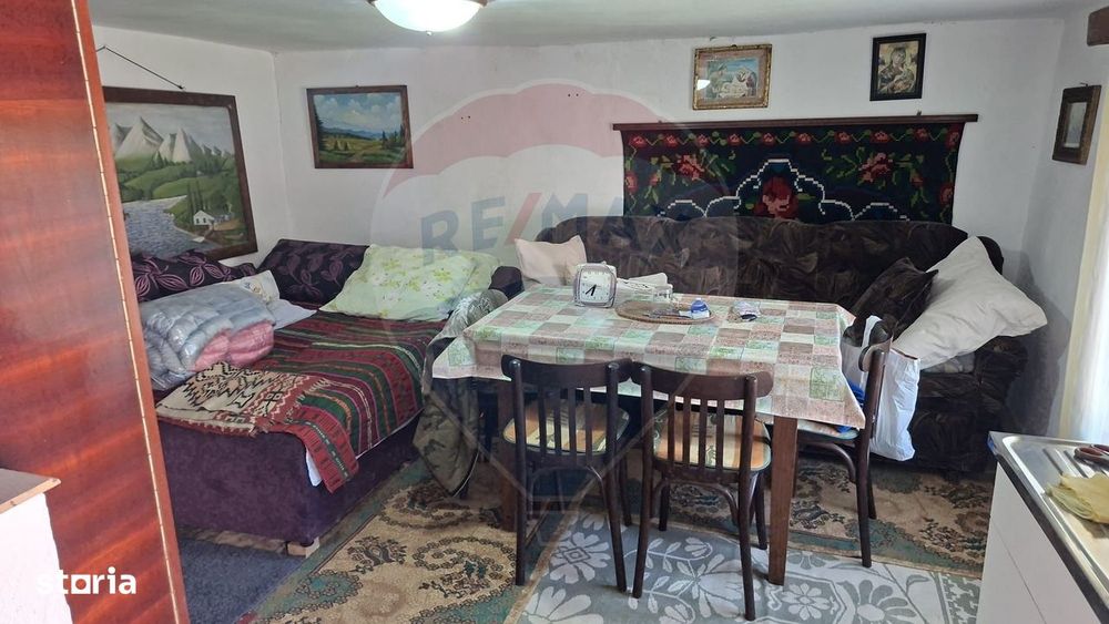 Casă Rustică in Richis, zona buna, grădina cu panorama