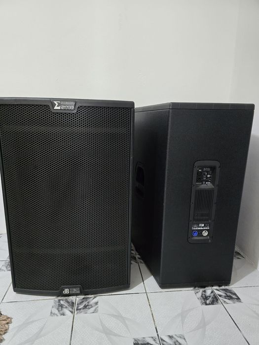 Basi activi 1400 W Db technologies S118