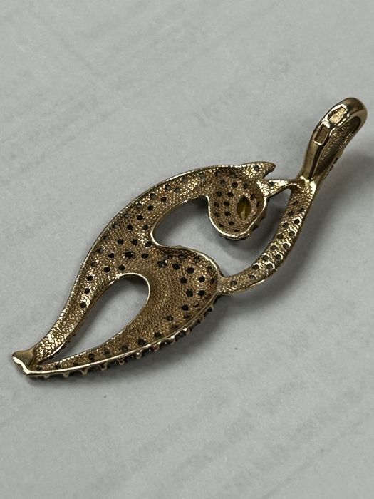 Кулон 585 красное золото